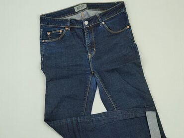 spódniczka jeansowe szara: Jeansy, S, stan - Bardzo dobry