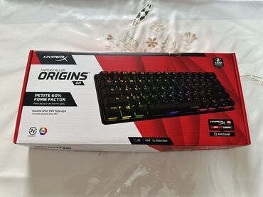 Noutbuklar üçün batareyalar: HyperX Alloy Origins 60 Klaviatura yenidən seçilmir ideal