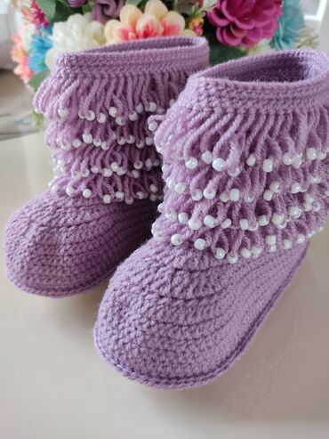 Детская обувь: Детские домашние сапожки, размер любой — 7