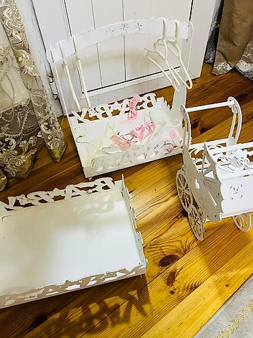 mini araba: Uşaq arabası və dekorativ “baby” aksesuar dəsti - Markası: VERDI — 6