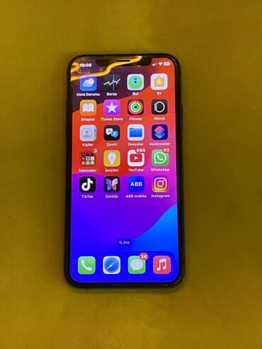 i̇phone 5c: IPhone Xs, 256 GB, Qara, Simsiz şarj