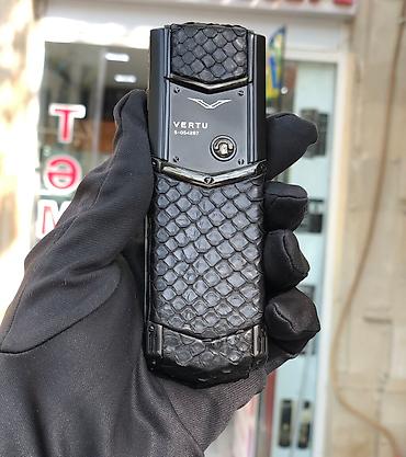 butun telefonlar: Vertu Signature PureBlack Piton Premium Class Kredit Tek Sexsiyyet — 2