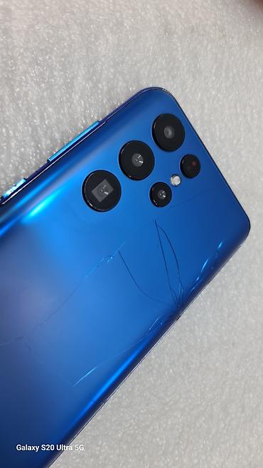 Мобильные телефоны и аксессуары: Samsung Galaxy S22 Ultra, Б/у, 256 ГБ, цвет - Синий, 2 SIM — 10
