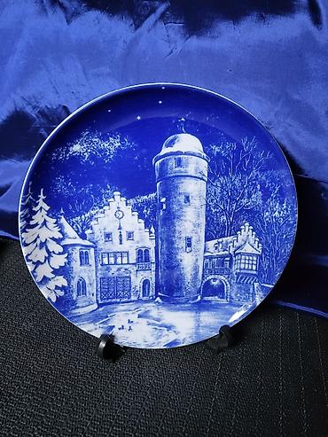 mega maxi cvece: Nov tanjit za na zid 1977g.Royal Bavaria. Nov porcelanski tanjir za — 6