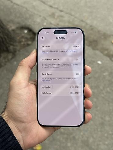 16 pro satisi: IPhone 17 Pro, 256 GB, Mavi, Simsiz şarj, Face ID — 2