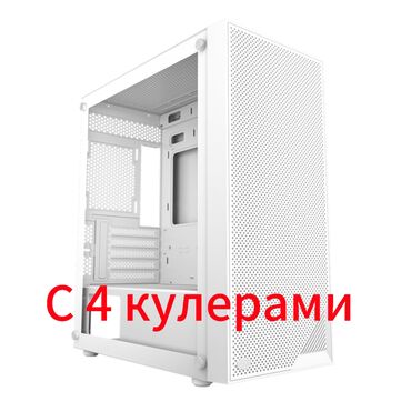 ноутб: Корпус ПК, Новый, PcCooler, ATX, цвет - Белый