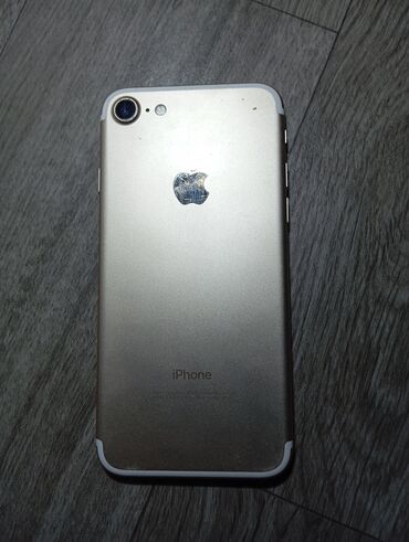 Apple iPhone: IPhone 7, Б/у, 32 ГБ, Золотой, 100 %