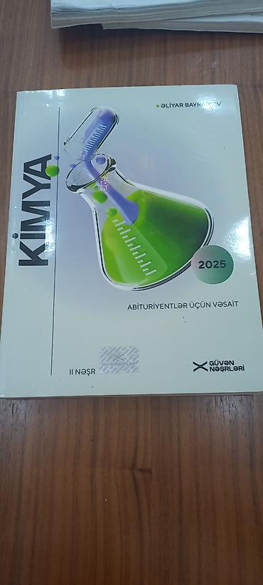 Məhsul: “Kimya – Abituriyentlər üçün vəsait” (2025), müəllif: Əliyar lalafo.az -da Məhsul: “Kimya – Abituriyentlər üçün vəsait” (2025), müəllif: Əliyar