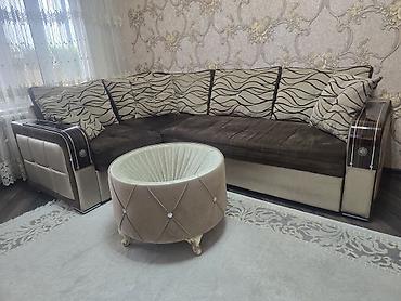qedimi masa: Künc divan dəsti - Model: L-şəkilli künc divan - Rənglər: bej-krem — 4