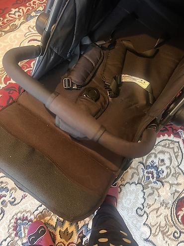 Коляски: Коляска, цвет - Черный, Б/у — 3