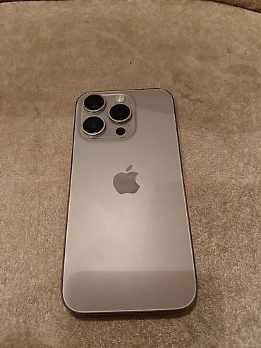 IPhone 15 Pro, 128 GB, Natural Titanium lalafo.az -da IPhone 15 Pro, 128 GB, Natural Titanium