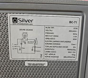 Soyuducular: Soyuducu mini soyuducu Silver Model: BC 71 Türk markasi İQLİM — 15