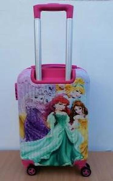 Rančevi, torbe i koferi: Dečiji kofer sa motivom princeza - Tvrda školjka sa sjajnim printom — 12