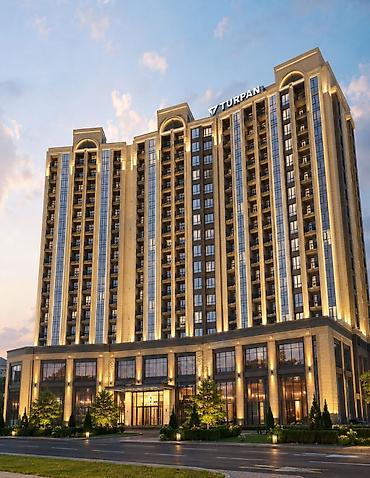 2 bedroom: 2 комнаты, 84 м², Элитка, 12 этаж, ПСО (под самоотделку) — 1