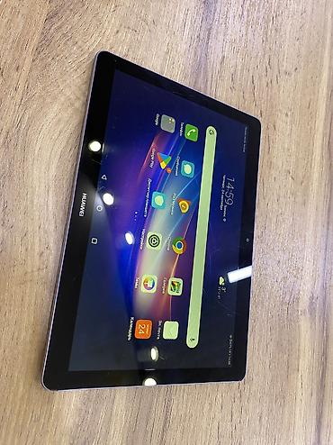 планшет h960: Планшет, Huawei, эс тутум 16 ГБ, 9" - 10", 4G (LTE), Колдонулган, Классикалык түсү - Боз — 4