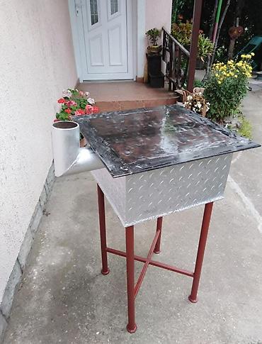 Etažne peći i kamini: Bubnjara (Kube) sa slike prečnika fi 520 mm,izradjena od debelog — 8