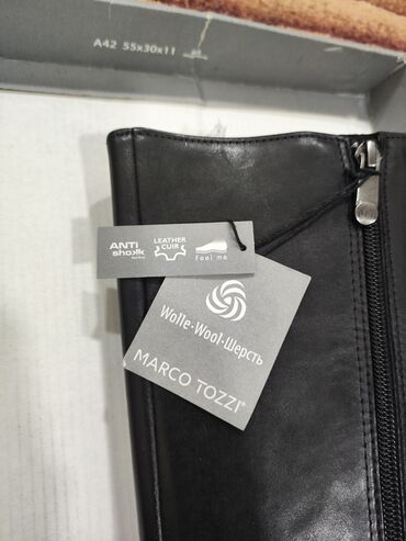 Сапоги: Сапоги, 40, Marco Tozzi, Новый, цвет - Черный, Самовывоз, Платная доставка, Бесплатная доставка at lalafo.kg — 5 Сапоги: Сапоги, 40, Marco Tozzi, Новый, цвет - Черный, Самовывоз, Платная доставка, Бесплатная доставка — 5