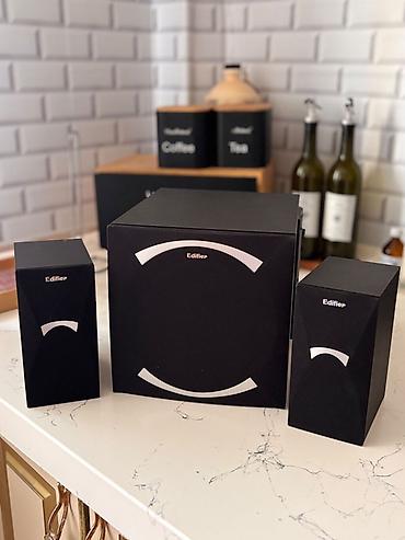 magintafon kalonka: Edifier 2.1 səs sistemi – subwoofer + 2 satelit Xüsusiyyətlər: - — 1