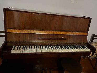 gitara akustik: Upright piano – “Belarus” markalı - Korpus: tünd qəhvəyi, laklı taxta — 1