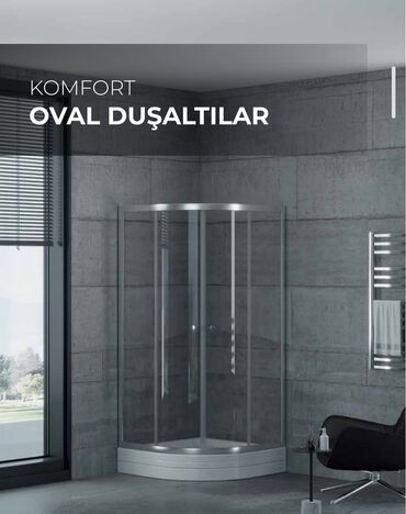 Duş poddonları: Duş kabinələr ara bölmələr hamam mebeləri Moydadırlar dolablar led — 12