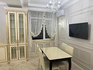 Долгосрочная аренда квартир: Сдаётся 3-комнатная квартира в ЖК «Фрунзе» (Ала-Арча) 124 м², 4 этаж — 9