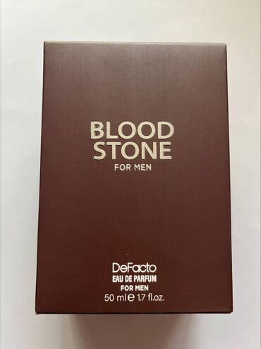 qəhvəyi kişi tuflisi: Defacto Bloond Stone • Yeni • Eau de Parfum • Kişi ətri • 50 ml