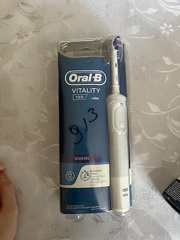 avto elektirik: Oral-B Vitality 100 (Braun) elektrik diş fırçası – 3D White — 4