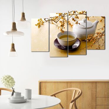 модульные картинки: Картины для кухни - Модульные картины для кухни наполнит уютом и