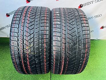 Шины: Шины 285 / 35 / R 20, Зима, Б/у, Пара, Легковые, Pirelli — 1