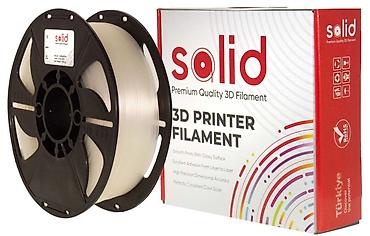 3d printer: Solid Filament PETG Şəffaf – 1 kq Yüksək standartlarla istehsal — 1