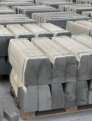 Дорожные бордюры: Дорожный бордюр, Прессованный, Бетонный, Новый — 8