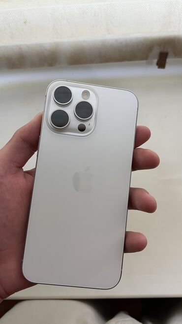 радар амата: IPhone 15 Pro Max, Колдонулган, 256 ГБ, Ак, 88 %