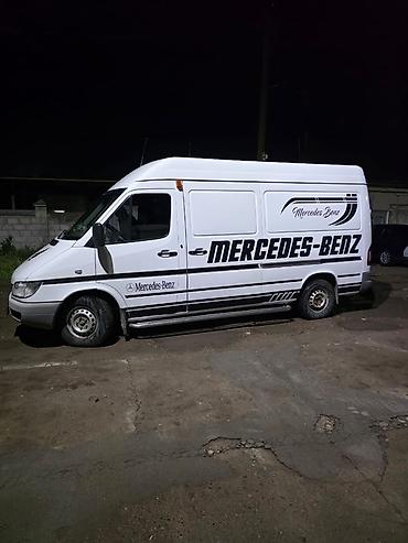 sprinter 315: Срочно продается Mercedes-Benz Sprinter фургон, белый, средная база и — 1