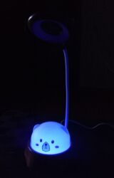 Digər məişət texnikası: Uşaq otağı üçün şirin ayı fiqurunda gecə lampası Comida firması. İki — 1