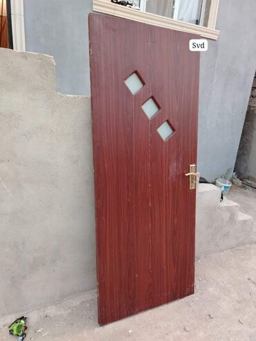 Otaq qapıları: MDF Otaq qapısı 80x205 sm, İşlənmiş