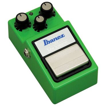 gitara ucun pedal: Ibanez Tube Screamer - elektro gitara pedalı . Digər modeller üçün