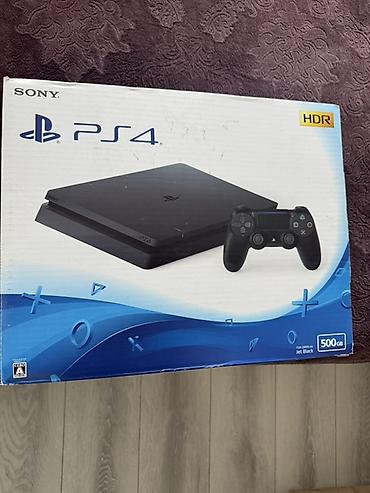 Видеоигры и приставки: Sony PlayStation 4 (Slim) 500 ГБ, цвет Jet Black. - Поддержка HDR для — 1