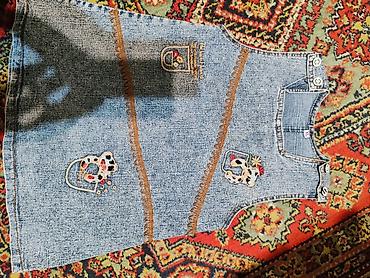 cins donlar: Uşaq üçün cins dəst - Brend: ZARA Kids - Üst geyim: açıq mavi cins — 2