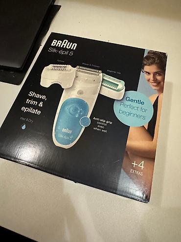 epilyator: Epilyator, Braun, Bədən üçün, Yeni, Pulsuz çatdırılma — 4
