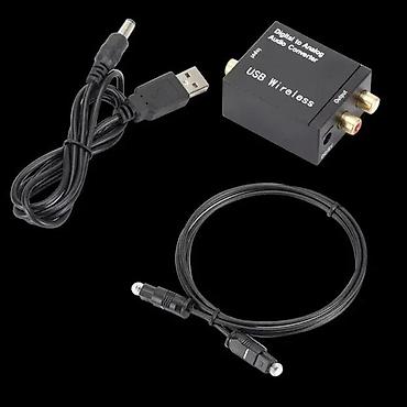 DAC AUDIO KONVERTER DIGITALNI OPTIČKI NA ANALOGNE ČINČEVED/A | Filip