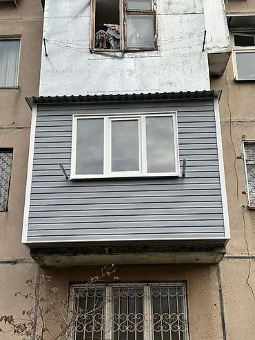 миникан: Застекление и внешняя отделка балкона (распашная система ПВХ) с — 6