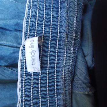 plave tn: RASPRODAJA LETNJIH HALJINA! Plava teksas/denim haljina na tanke — 4