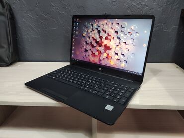 стильный ноутбук: Ноутбук, HP, 8 ГБ ОЗУ, Intel Core i3, 15.6 ", Б/у, Для работы, учебы, память SSD
