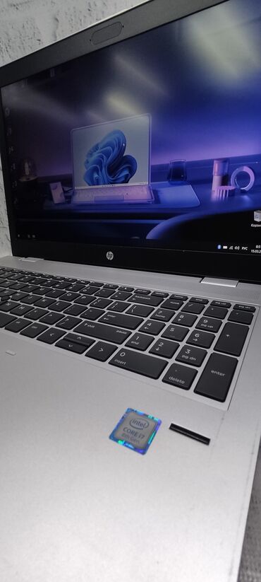 Ноутбуки: Ноутбук, HP, 8 ГБ ОЗУ, Intel Core i7, 15.6 ", Б/у, Для работы, учебы, память SSD — 4