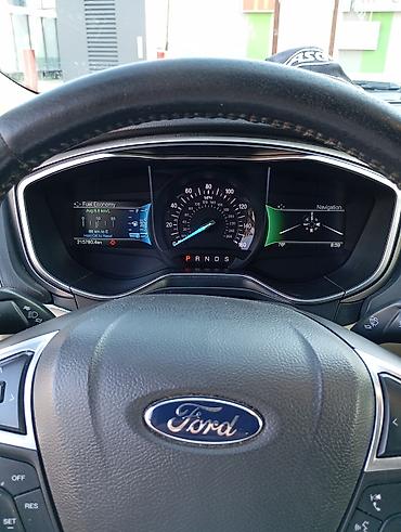 Avtomobil satışı: Ford Fusion sedan – geniş və komfortlu salon - Rəng: tünd boz kuzov — 4