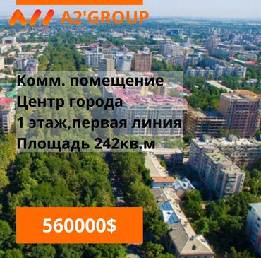Продажа участков: Продаю коммерческое помещение 1 этаж В центре города, по ул. Киевской