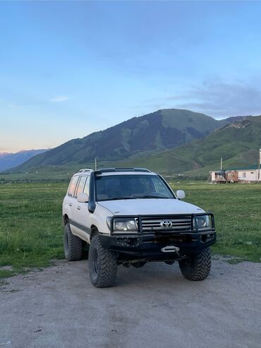 Toyota: Toyota Land Cruiser: 1998 г., 4.5 л, Механика, Газ, Внедорожник