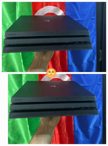 playstation 3 irşad telecom: 🌞Playstation 4 Pro - 1 TB ✅Satilir 600 azn ✅Üzərində 2 ədəd joystick