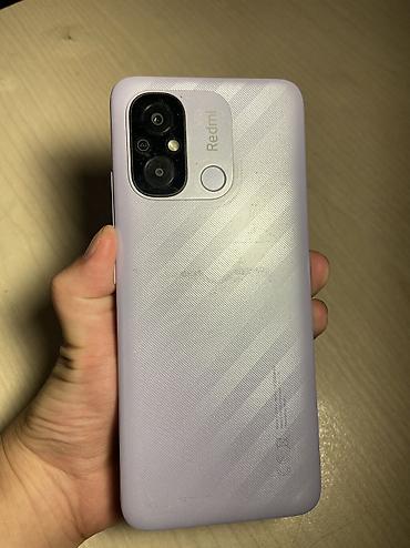 apple id: Redmi, Redmi 12C, Б/у, 128 ГБ, цвет - Фиолетовый, 2 SIM — 2