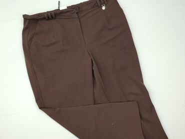 Material trousers for women, size 5XL (EU 50)